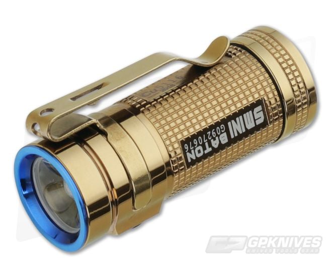 Olight S Mini Baton CU Rose Gold LED Flashlight 550 Lumens