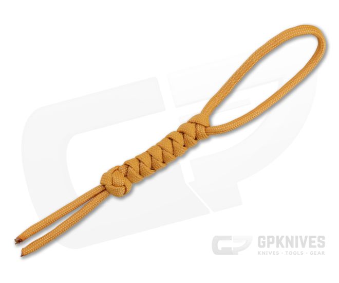 Backcountry Braids Paracord Lanyard - Mustard Yellow Snake - BCB-SNAKE-MY