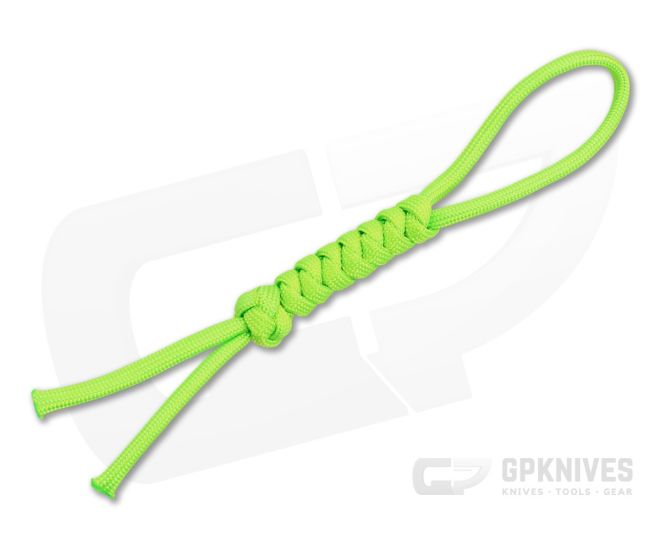 Backcountry Braids Paracord Lanyard - Neon Green Snake - BCB-SNAKE-NG