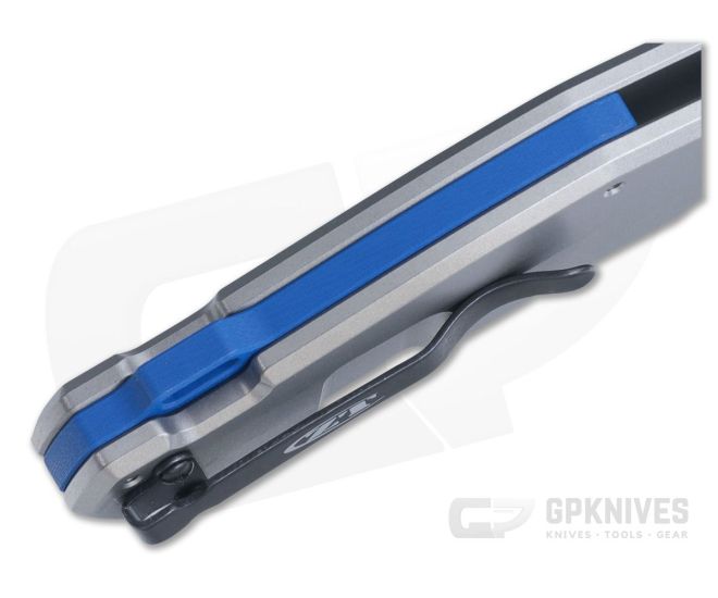 Custom Blue G10 Backspacer for Zero Tolerance 0220 Anso Flipper - AC-SPACER-BLUE