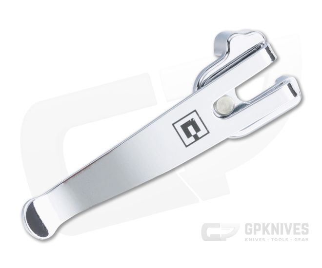 Clip & Carry SwissQlip Chrome 91mm Victorinox Stainless Steel Pocket Clip SQLIP91-CHR - AC-SQLIP91-CHR