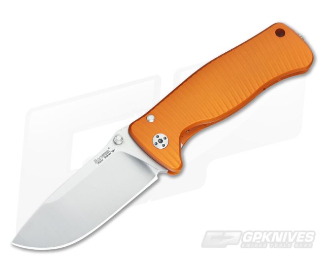 LionSteel SR-1 Integral Folder Orange Aluminum - LS-SR1A-OS
