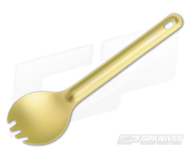 Vargo Titanium Ultra Light Spork Yellow - VR-T214