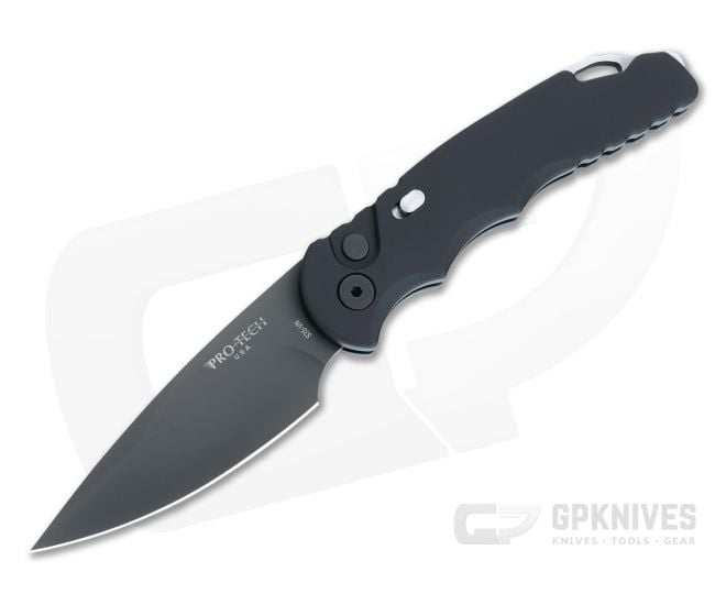 Protech TR-5 Tactical Response Black DLC S35VN Automatic T503 - PT-T503