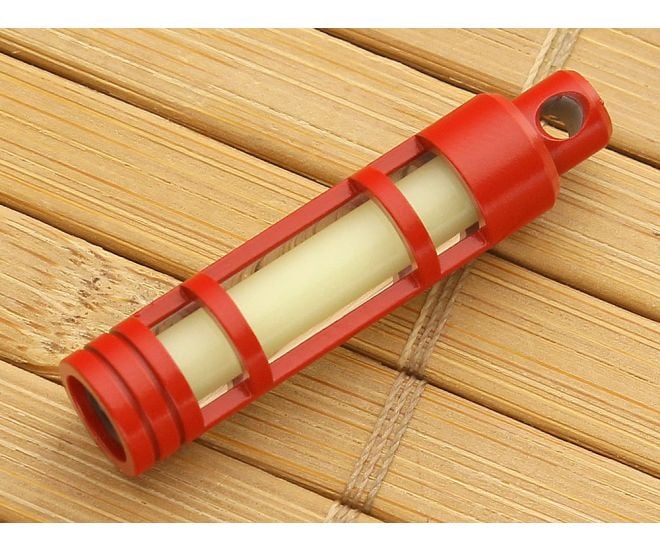 TEC Accessories Aluminum Glow Fob Red - TA-A3-RED