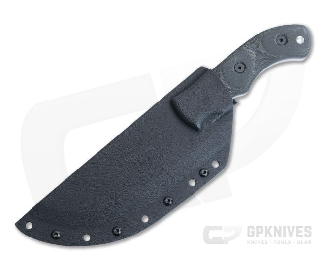TOPS Tom Brown Tracker #3 Tumbled Stainless Steel with Black