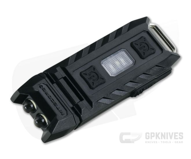 Nitecore Thumb 85 Lumen Dual Output USB Rechargeable Tiltable Keychain LED Flashlight - NC-THUMB