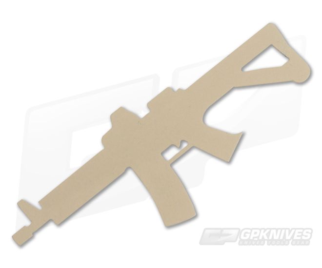 Spectrum Energetics AR15 Bottle Opener Titanium Desert Tan - SE-TIAR-006