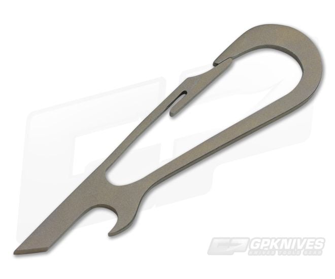 SK Knives Large DeCAPitator Bronze Anodized Titanium Bottle Opener - CU-TIDCP22