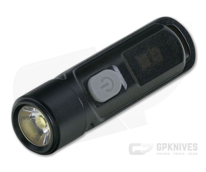 NiteCore TIKI LE Black 300 Lumen USB Rechargeable Key Chain LED Flashlight - NC-TIKI-LE