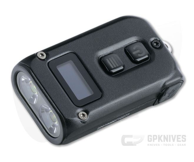 NiteCore TINI 2 500 Lumen UBS-C Rechargeable Intelligent Keychain Flashlight Black - NC-TINI2-BLACK