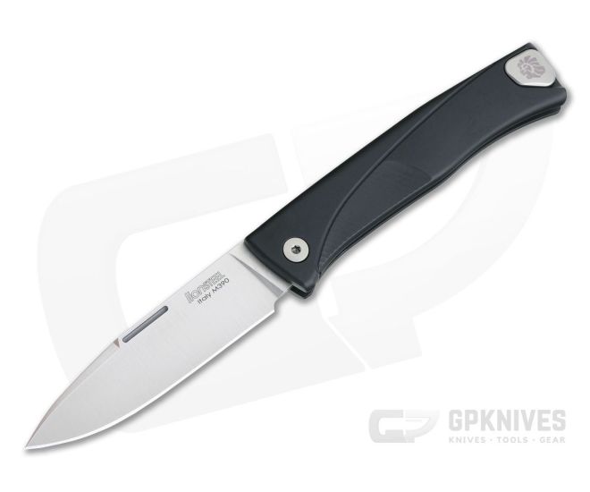 LionSteel Thrill Integral Black Aluminum Slip Joint H.WAYL Hidden Clip M390 TL-A-BS - LS-TL-A-BS