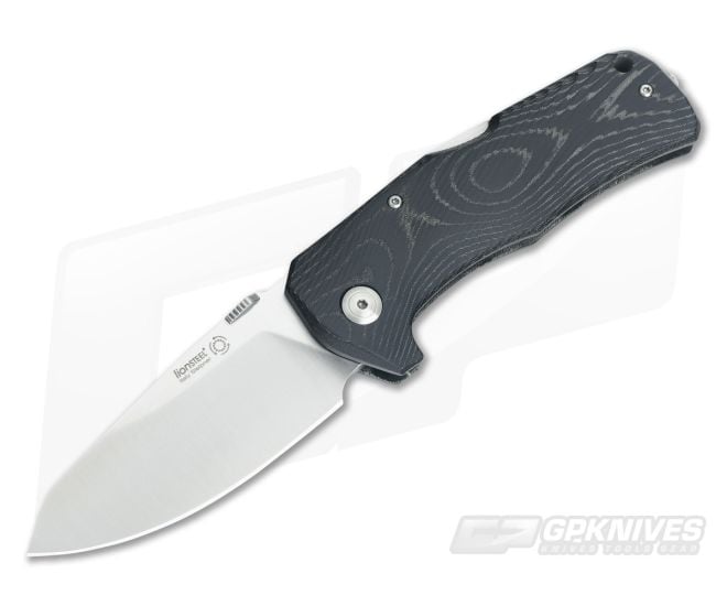 LionSteel TM1 Solid Micarta Integral Lock Back Folder Sleipner Steel - LS-TM1-MS