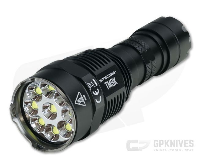 Nitecore TM9K 9500 Lumen USB Rechargeable Tactical LED Flashlight - NC-TM9K