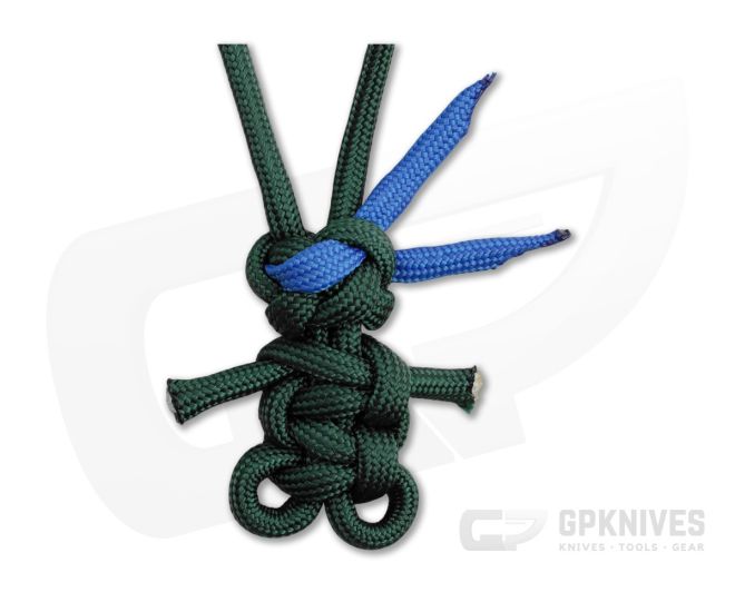 Backcountry Braids "Ninja Turtle" HG Paracord Lanyard - Leonardo - Blue - BCB-TMNT-BLUE-HG