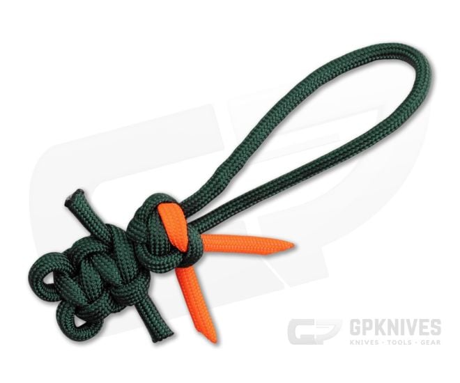 Backcountry Braids "Ninja Turtle" HG Paracord Lanyard - Michelangelo - Orange - BCB-TMNT-ORG-HG