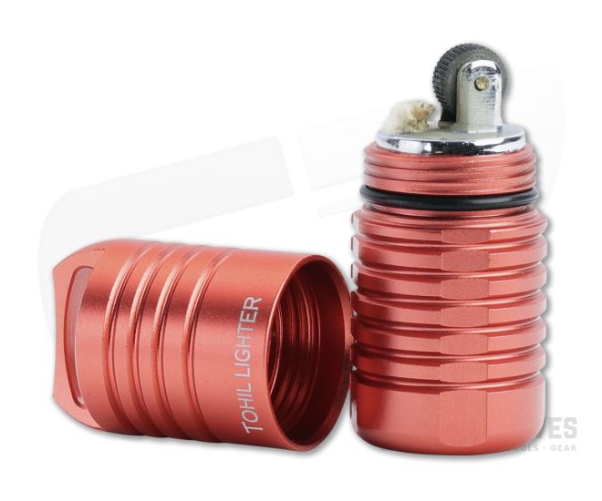 Numyth Tohil V2 Watertight Aluminum Peanut Lighter Ember Orange - NUM-TOHILV2-EO