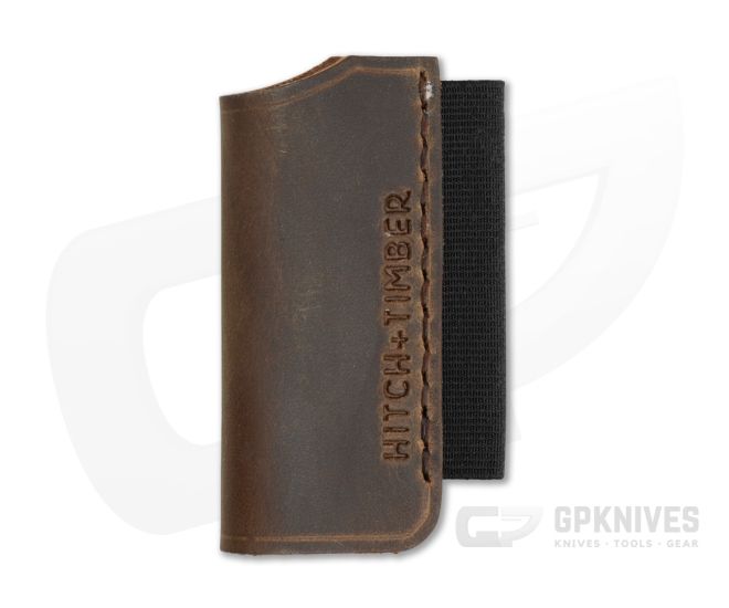 Hitch & Timber Torch Slip and Pen Holder Crazy Horse Leather - HT-TORCH-SLIP-CH