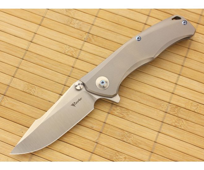Reate Knives Torrents M390 Titanium Frame Lock Flipper - RK-TORRENTS