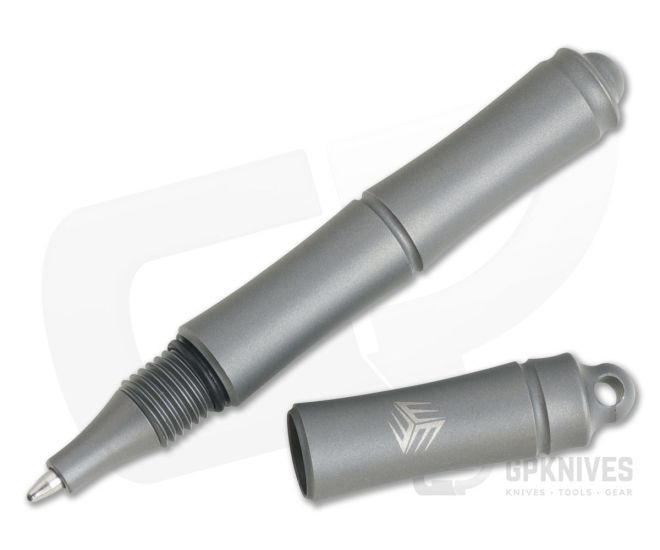 WE Knives Syrinx Titanium Pen Gray TP-04B - WE-TP-04B