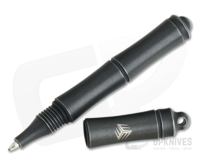WE Knives Syrinx Titanium Pen Black TP-04C - WE-TP-04C