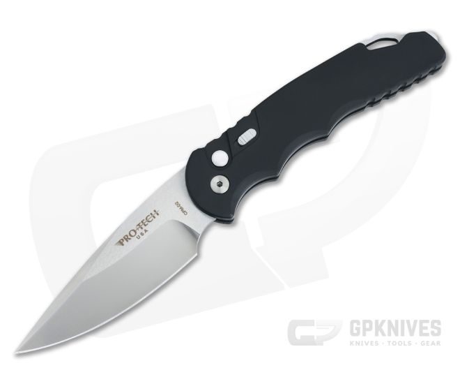 Protech Tactical Response 4 Limited Satin CPM-D2 Black Aluminum Automatic TR-4-D2-LTD - PT-TR-4-D2-LTD