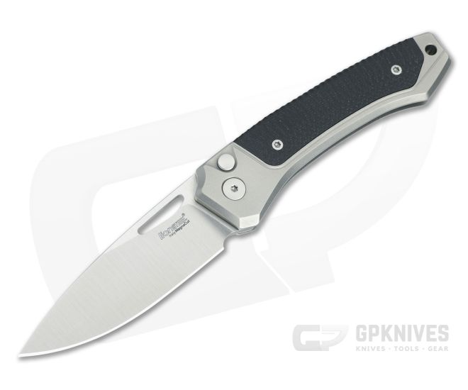 LionSteel Twain Gray Titanium & Black G10 - LS-TW-GY-GBK