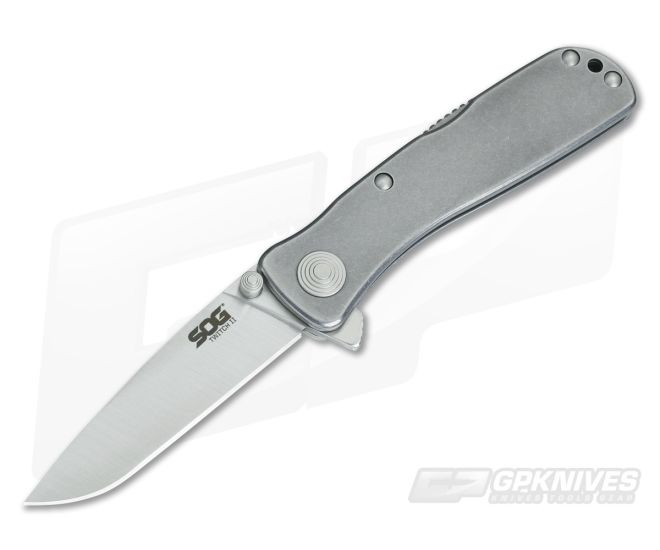 SOG Twitch II LT Assisted Flipper Lockback TWI18-BX - SOG-TWI18-BX