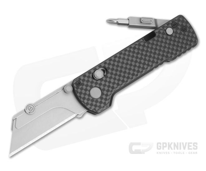 OKNIFE U1 Pro Carbon Fiber Utility Knife - OK-U1-PRO-CF
