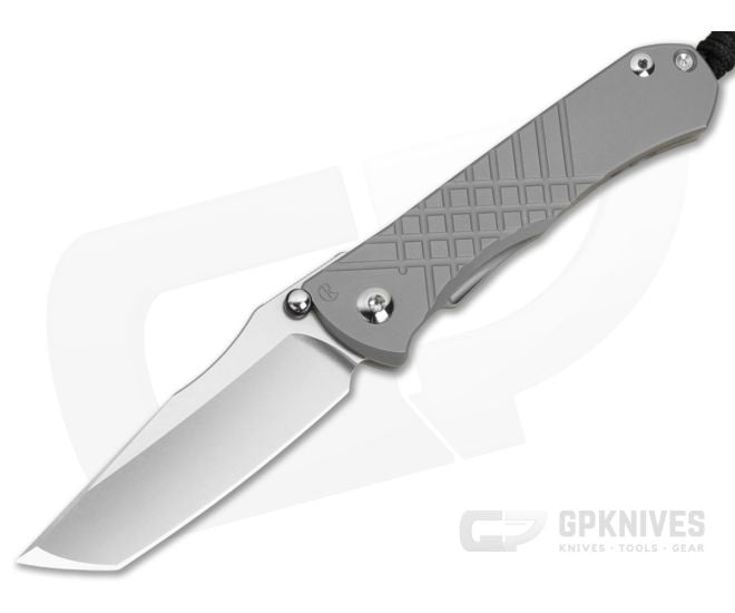Chris Reeve Umnumzaan Tanto Glass Blasted MIM Clip - CRK-UMN-1014-113