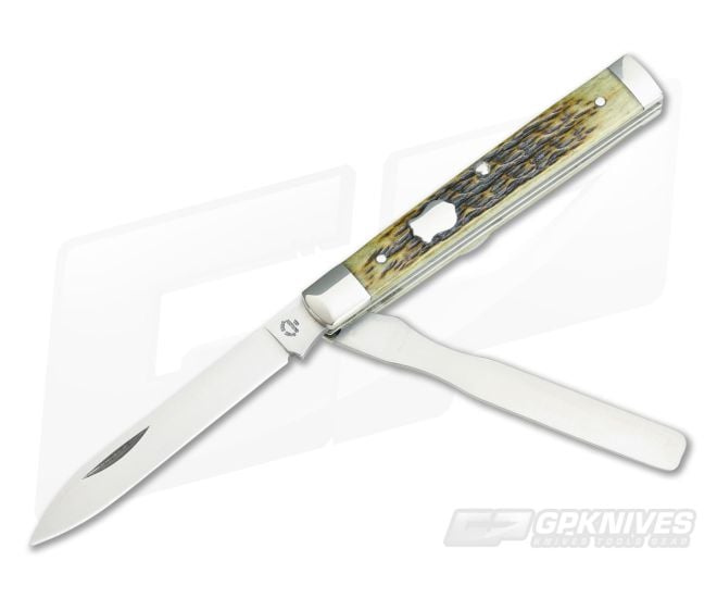 Case Brothers Olive Green Bone Doctor Knife 05264 - Mint - CA-V375