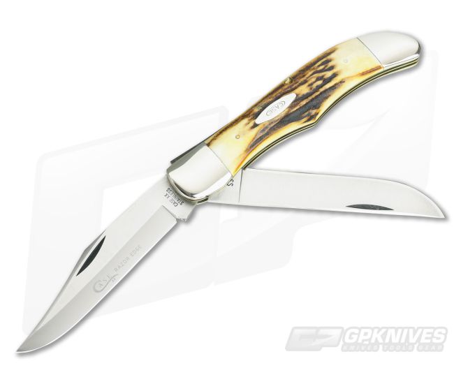 Case XX U.S.A. 4 Dot (1976) Razor Edge Folding Hunter - Mint - CA-V421
