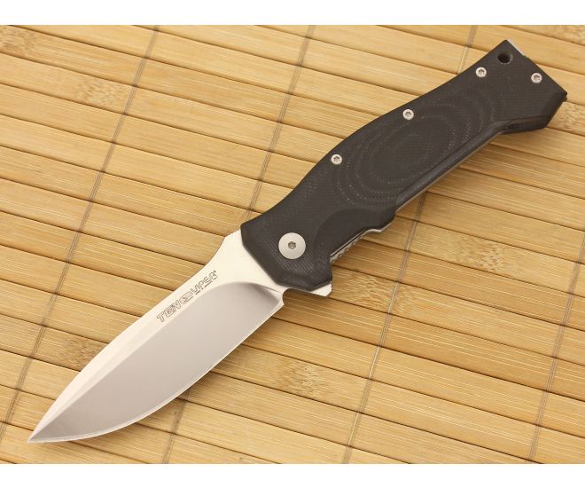 Viper Knives Ten Black G10 Flipper Satin N690Co - VK-V5922GBK