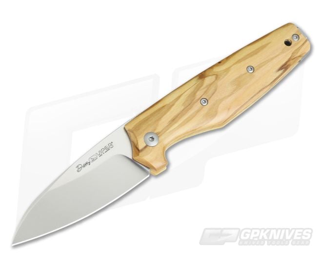 Viper Dan 2 Olive Wood N690 Slip Joint V5930UL - VK-V5930UL