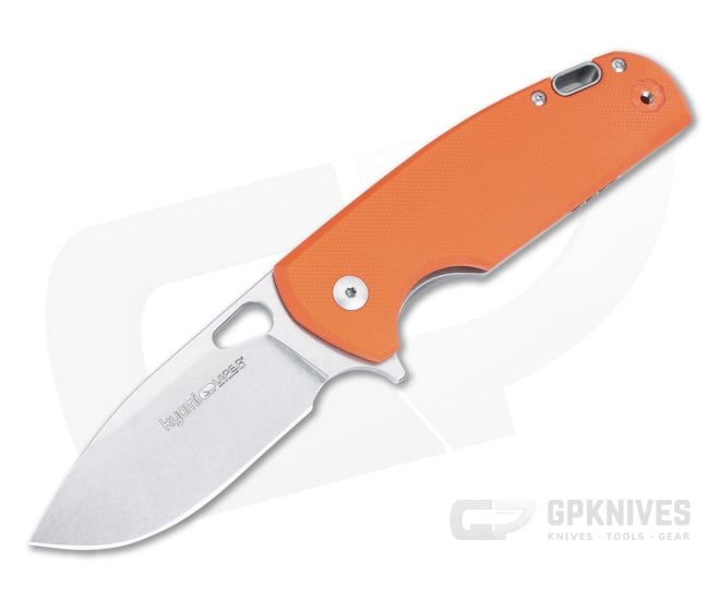 Viper Kyomi Titanium Frame Lock Flipper Orange G10 Stonewashed 20CV Drop Point V5935GO - VK-V5935GO