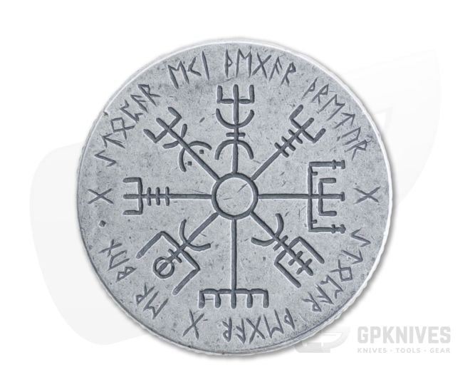 Shire Post Mint Vegvisir Wayfinder Coin Silver - SPM-VEG-SV