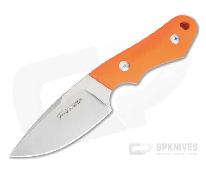 Viper Handy Orange G10 Fixed Blade Stonewash Magnacut VT4040GO - VK-VT4040GO