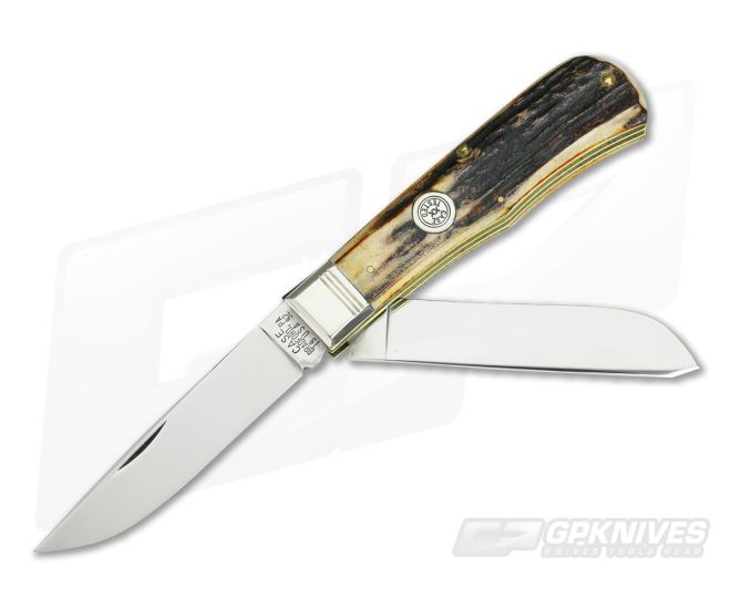Case Classic 1992 Stag Jumbo Trapper Cartridge Shield - CA-VX005
