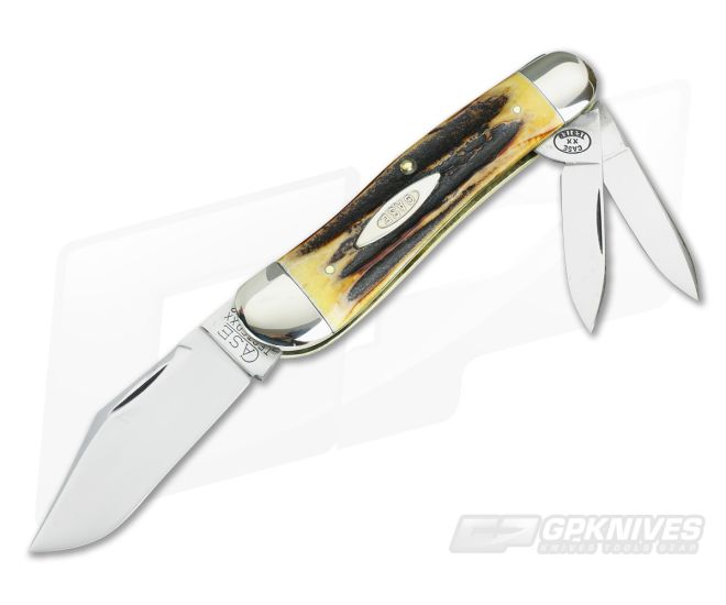 Case Classic 1992 Stag Serpentine Whittler with Oval Shield - CA-VX023