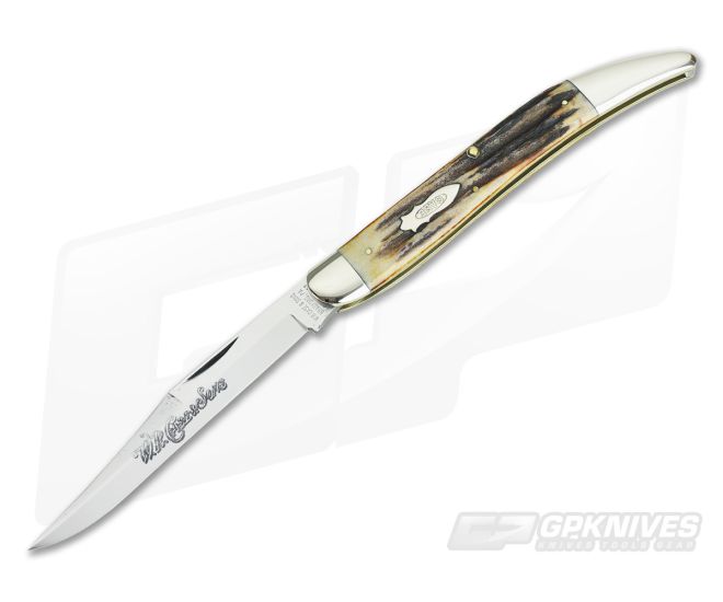 Case Classic 1992 Stag Texas Toothpick with Bombshell Shield - CA-VX025