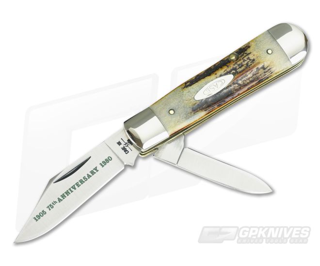 Case 1980 75th Anniversary Stag Jack Knife - CA-VX028