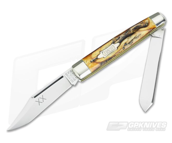 Case Classic 1990 Stag Moose with Bowtie Shield - CA-VX034