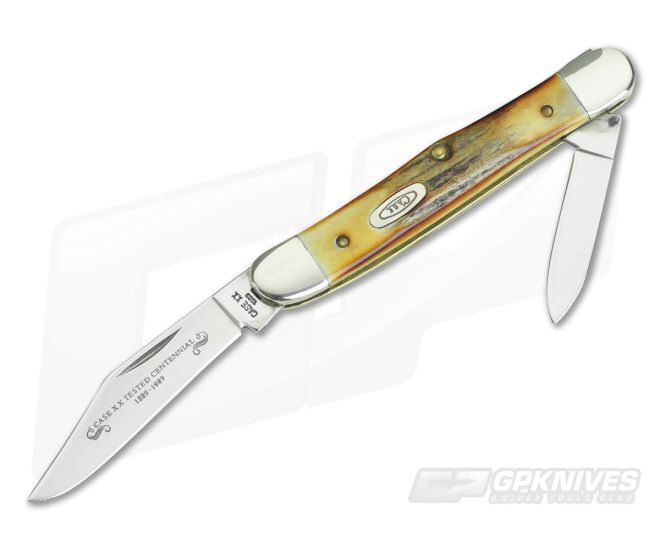 Case 1989 Centennial Stag Half Whittler VX044 - CA-VX044