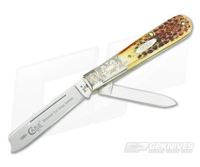 Case 1984 Second Cut Stag Razor - CA-VX068