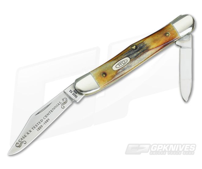 Case 1989 Centennial Stag Half Whittler