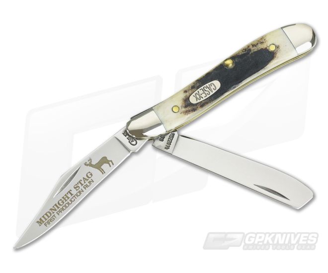 Case 1996 Midnight Stag Trapper Nut - CA-VX081