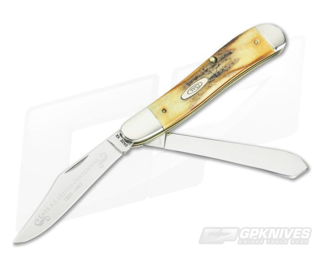 Case 1989 Centennial Stag Dogleg Trapper VX088 - CA-VX088