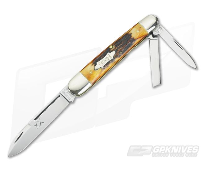 Case Classic 1990 Stag Cigar Whittler with Bowtie Shield - CA-VX091