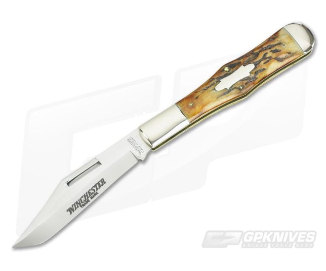 Winchester 1991 Stag Coke Bottle Folding Hunter - WN-VX095