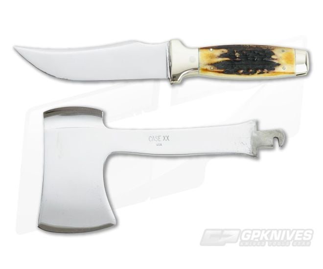 Case XX U.S.A. Stag Knife/Axe Combo (circa 1965-1969) - CA-VX101